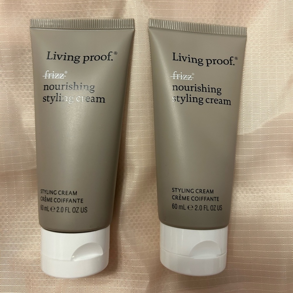 Bundle of TWO Living Proof No Frizz Nourishing Styling Cream